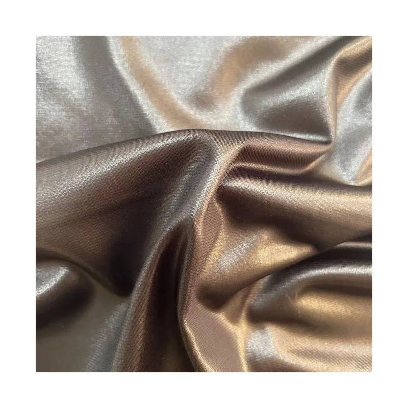 Siyuanda 100% полиэстер Pongee 250gsm мерсеризованная бархатная каландрированная ткань для одежды