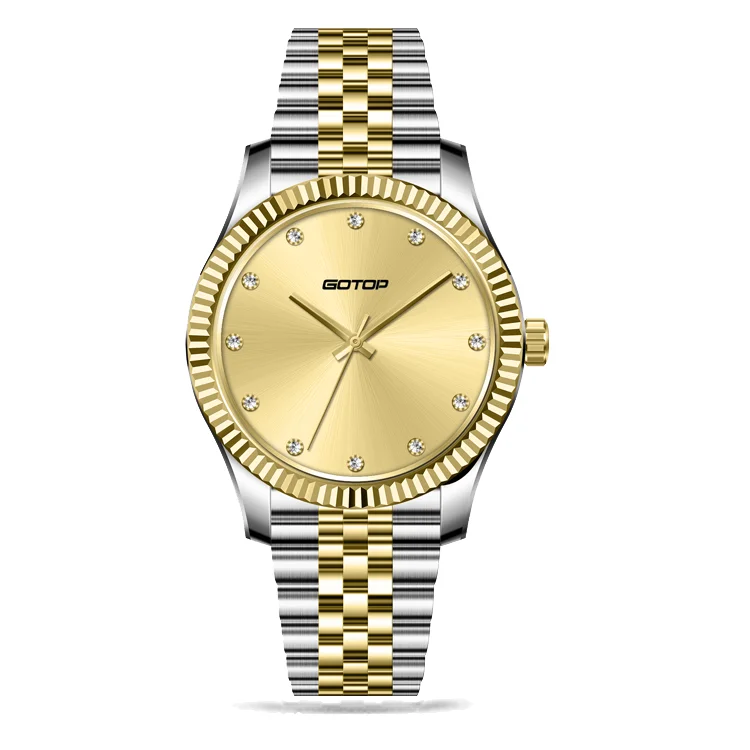 Custom Women S Brand Watches Designer Gold And Silver Concept Straps Green Dial Watch With My Logo For Laddies