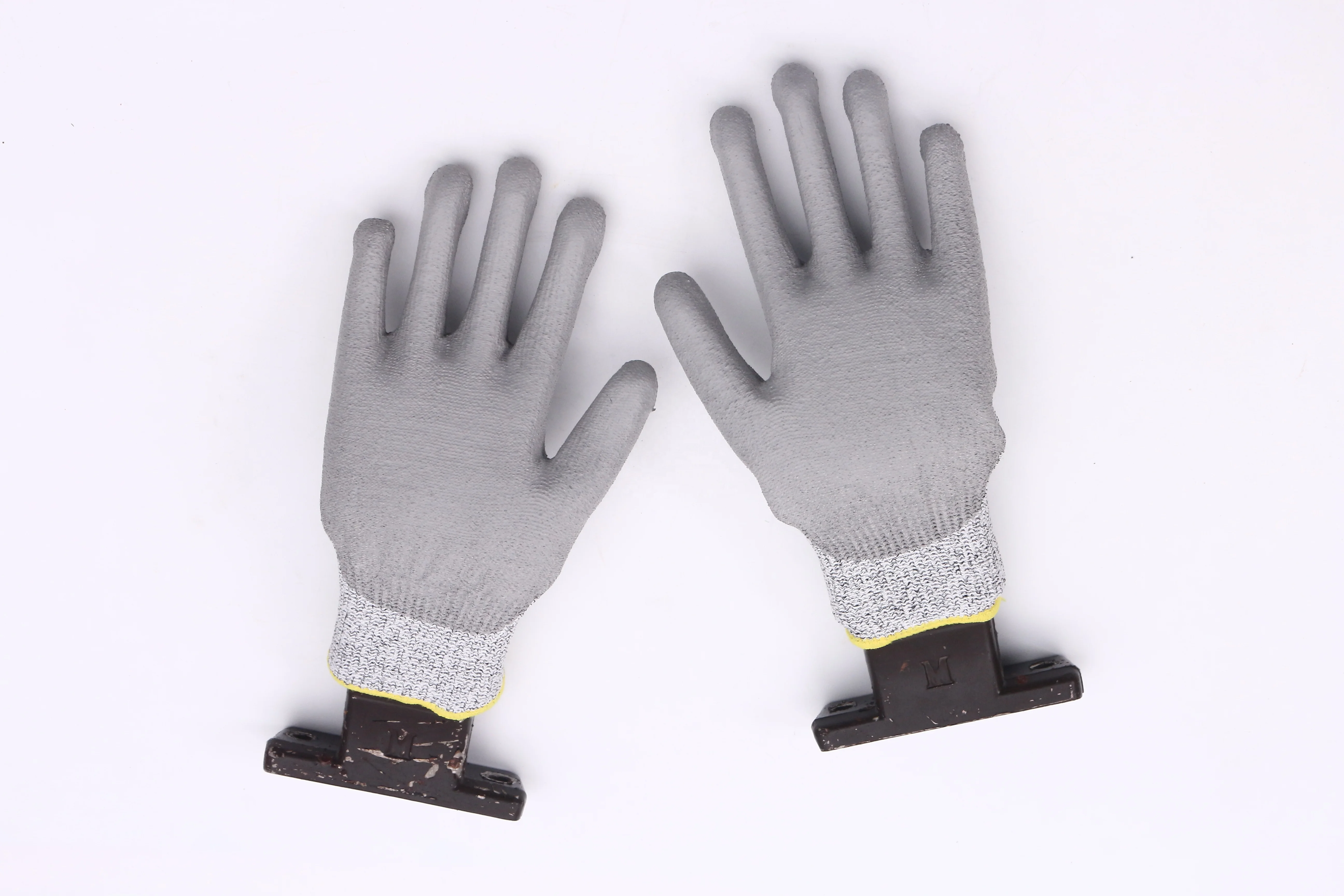 PU Coated Anti-Cut & Anti-Slip Gloves for Mechanical Industry Work