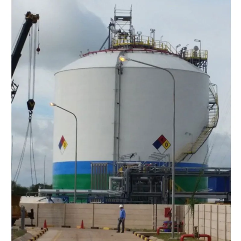 Большой внешний резервуар для нефти, плавающий резервуар для крыши для хранения большого количества сырой нефти и нефтепродуктов