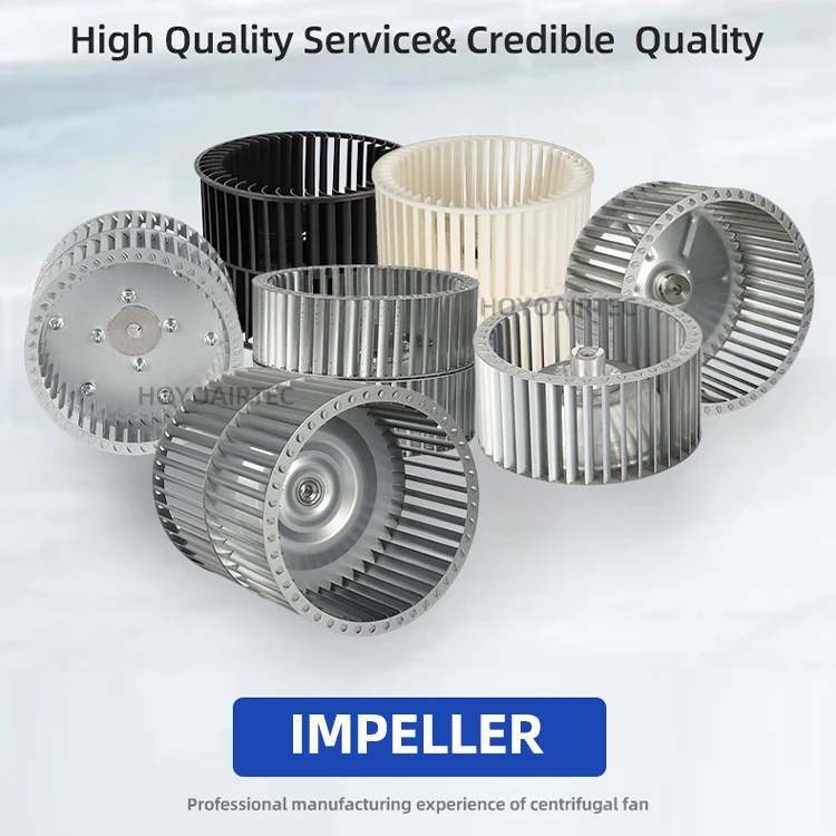 HOYOFAN 160 180  200 Multi Size Plastic Blower Wheel Centrifugal Fan Ventilation Blade Impeller For Air Ventilation Conditioner