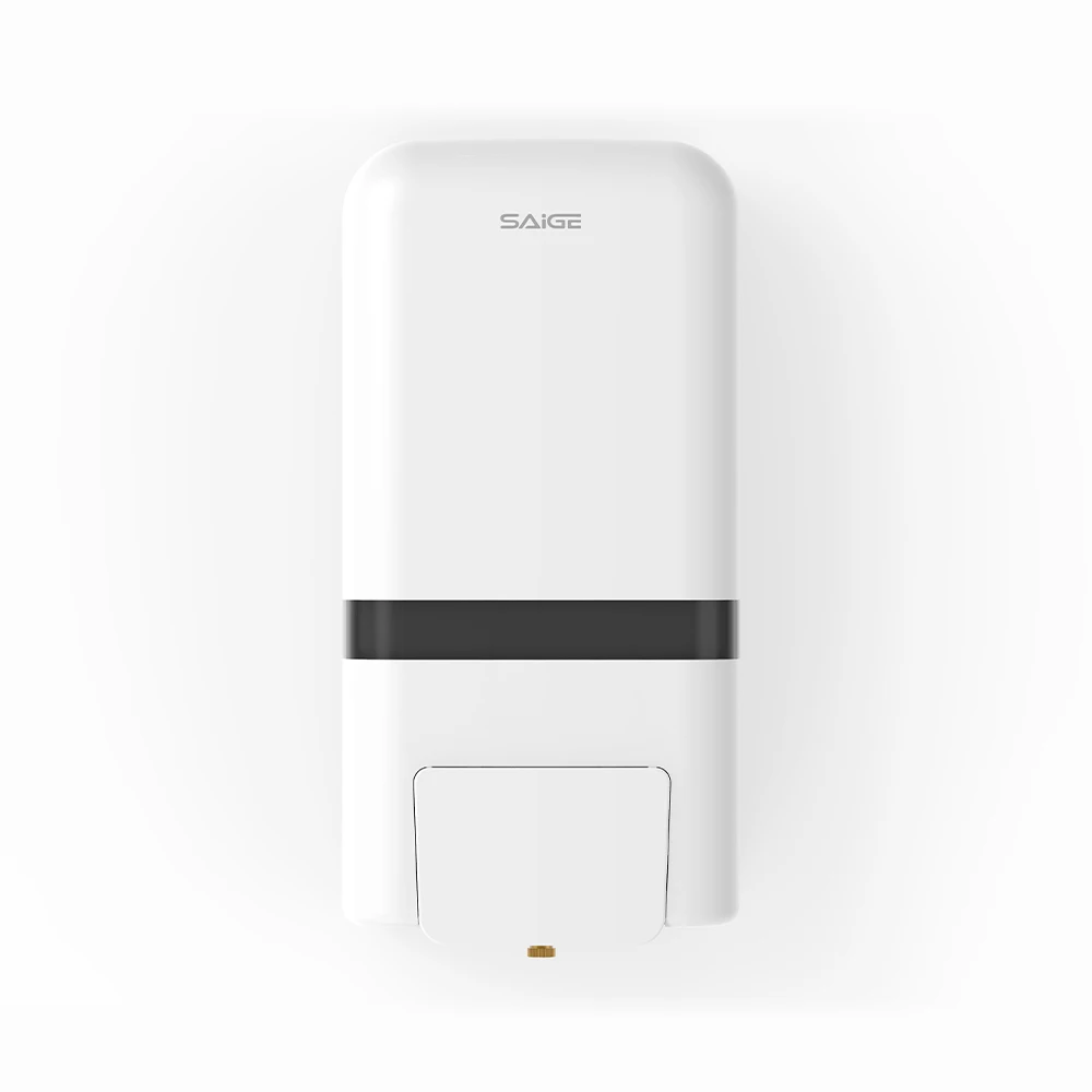 Saige New 2000ml Bathroom Wall Mounted Plastic Hand Liquid Soap Dispensers Manual
