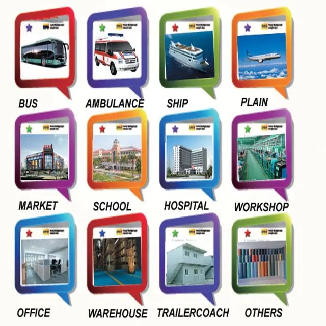 PVC anti slip coin mat transport bus flooring wholesale more color bus flooring