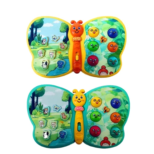 Baby Electric Music Story Butterfly Electronic Organ Baby Sound And Light Learning Machine Early Education Educational Toy