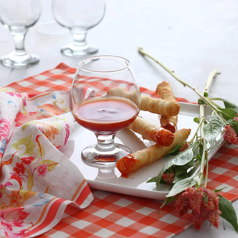 Wholesale 12oz  wineglass Cognac and brandy snifter glass clear wine glass goblet wine glasses red wine glass