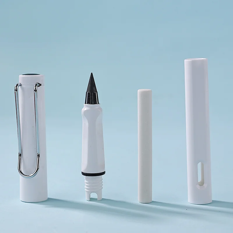 Новинка 2022 пластиковый зажим с наконечником Forever наконечник без чернил долгое время работы карандаш ластиком