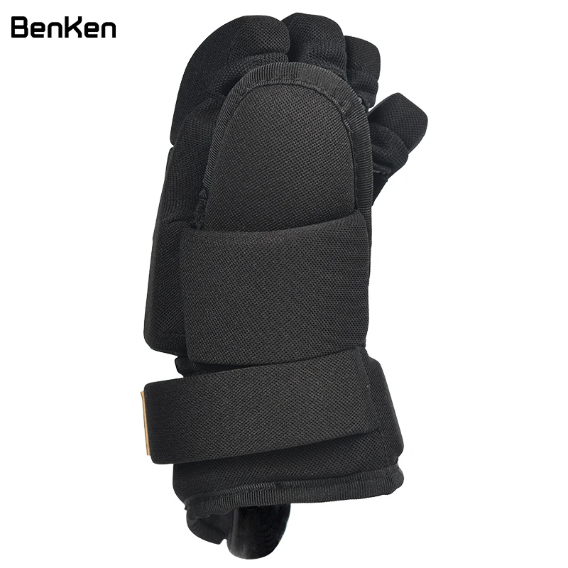 Benken Professional Style Lacrosse & Ice Hockey Gloves for Kids Youth Breathable Sports Equipment Gear