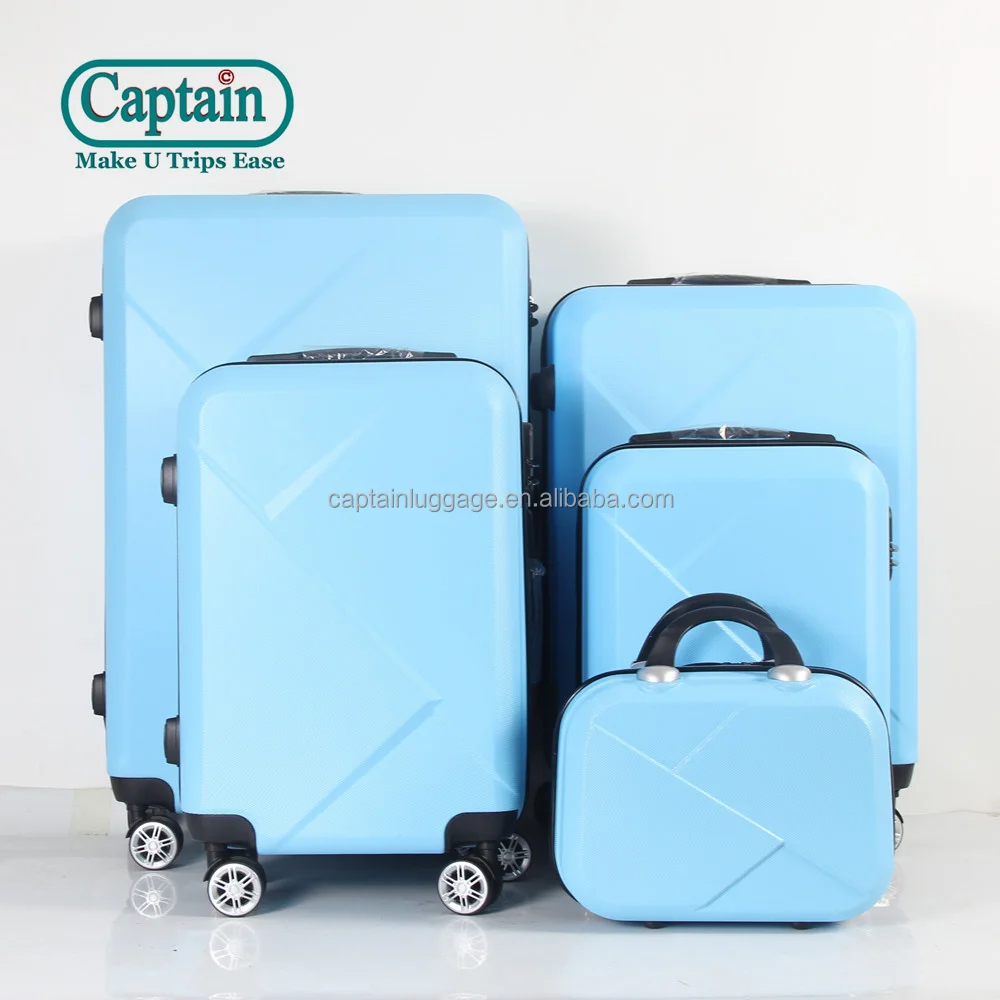 Customized TSA Lock Spinner Wheels Valise Travel Trolley Suitcases Family Luggage Set For Travel