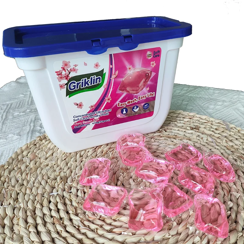 Wholesale Factory Price Super Cleaning products Colorful Laundry Pods for Washing Clothes Baby Laundry Pods