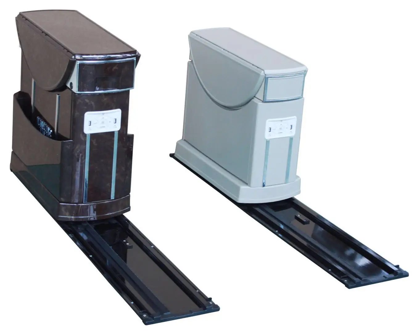 Высококачественный Электрический Автомобильный складной стол для роскошного интерьера автомобиля, украшение для роскошного микроавтобуса, фургона