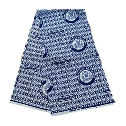 Custom design african cotton dress ghana school uniform fabrics with logo