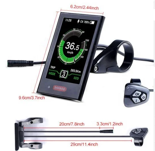 Joyebikes Bafang DPC-18 display holder for bafang UART CAN system display holder electric bicycle spare parts