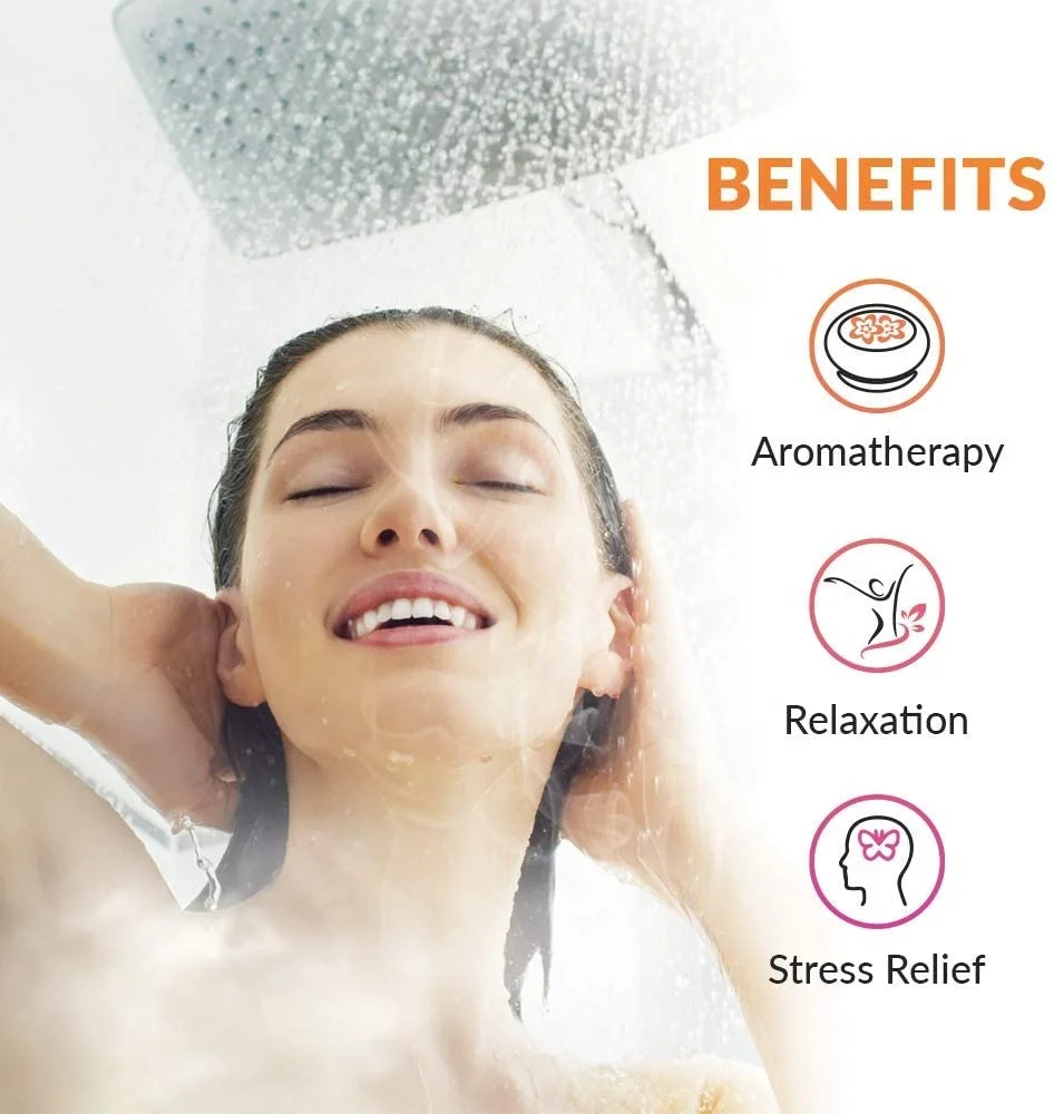 Private Label Natural Lavender Chamomile Essential Oils Women Relax Aromatherapy Lavender Shower Steamers