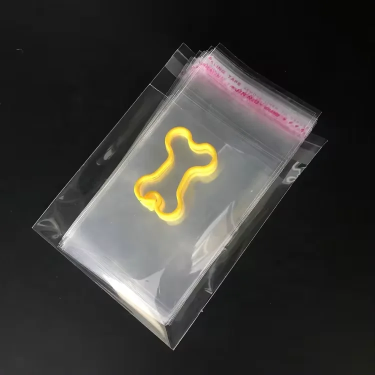 Custom Printed Self-Adhesive Polypropylene Cello Opp Plastic Bag Packed Resealable Packaging & Printing Product