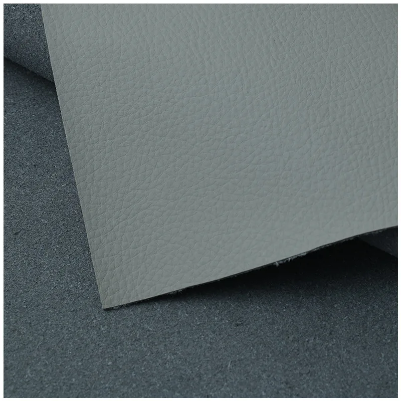 New Technology Cloth Recycled 100% Polyester Faux Pu Leather Fabric For Sofa artificial leather