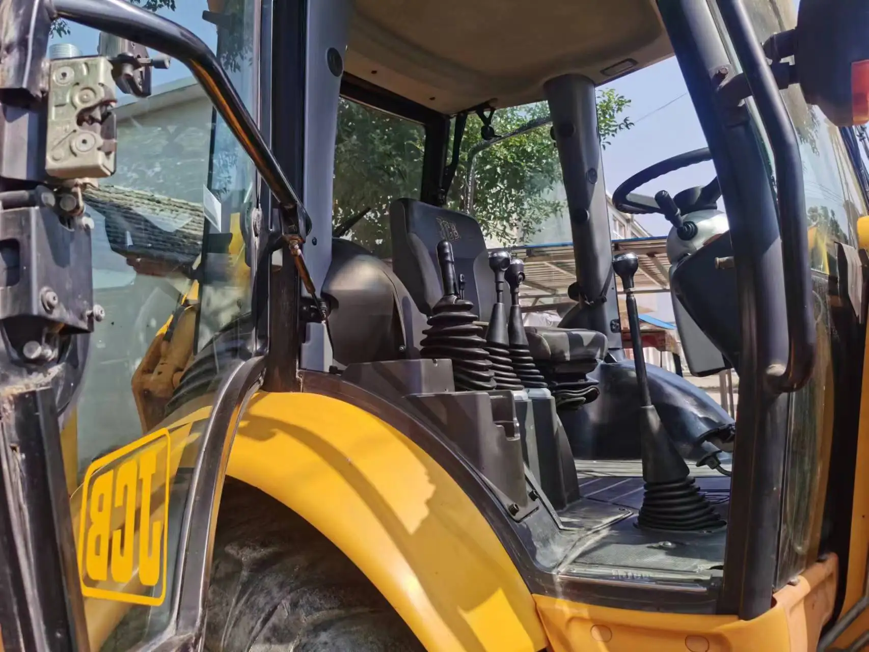 Подержанный Jcb 3cx строительный станок JCB 3CX трактор экскаватор-погрузчик для колесный погрузчик