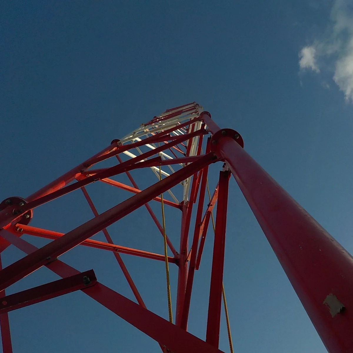 Lattice cellular Telecommunication Self Supporting Steel Tube Tubular Tower