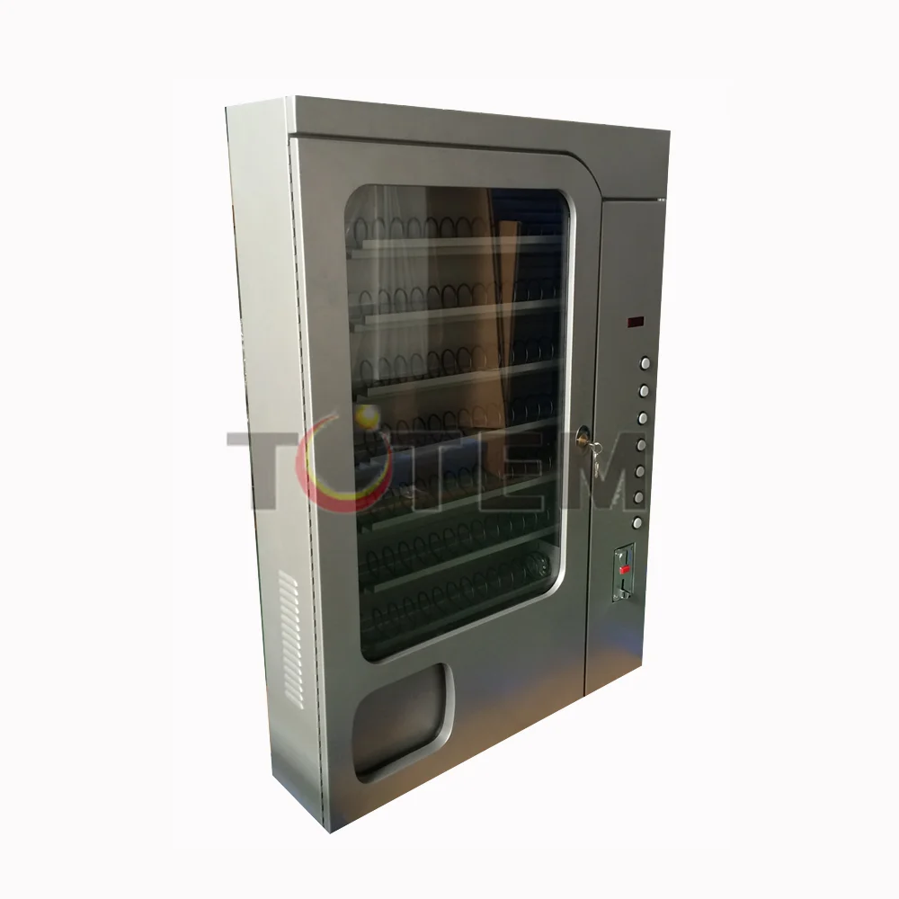 TVM001 wallmounted vending machine for selling cigarette water vending machine trade For  Totem