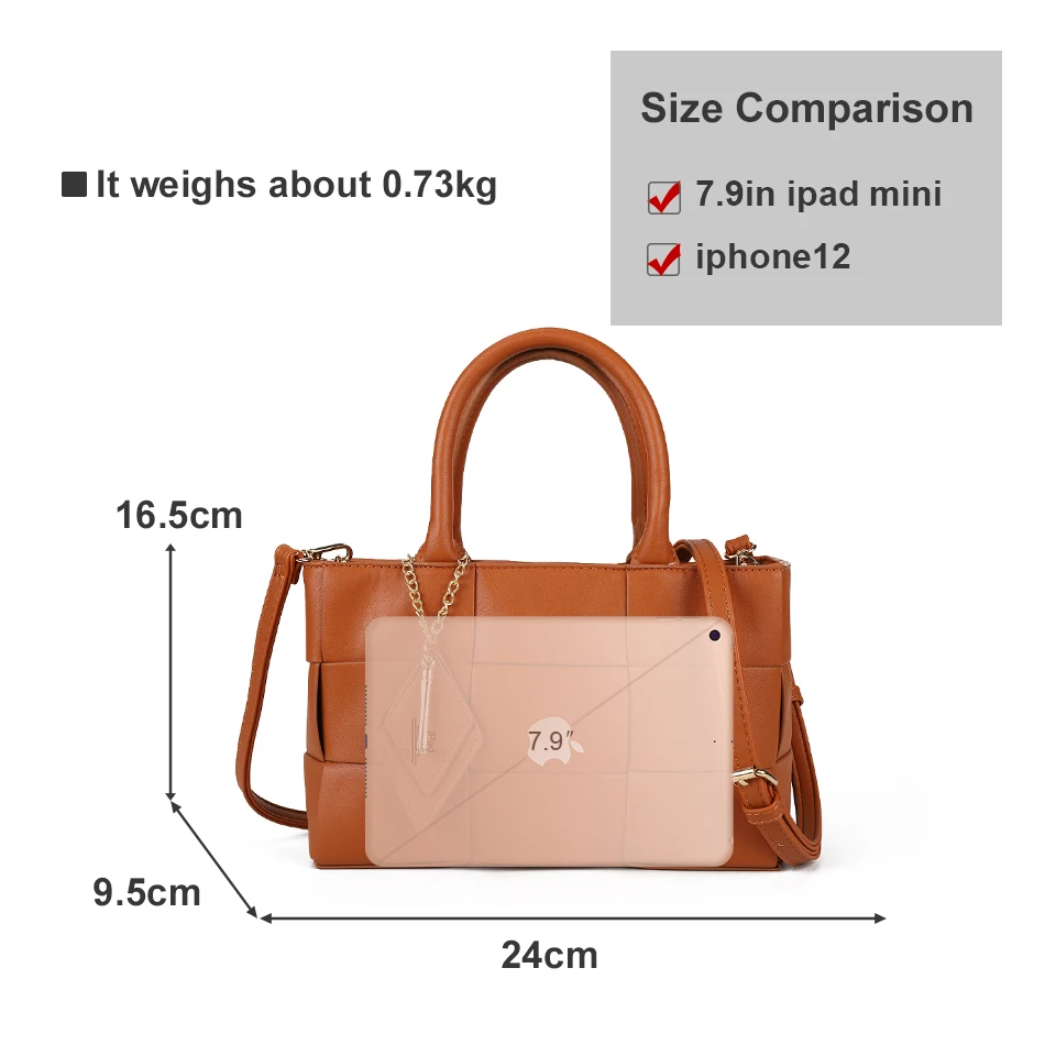 HEC 2022 Elegant Design Women Woven Purses Fashion Ladies Small Ladies Handbag Crossbody