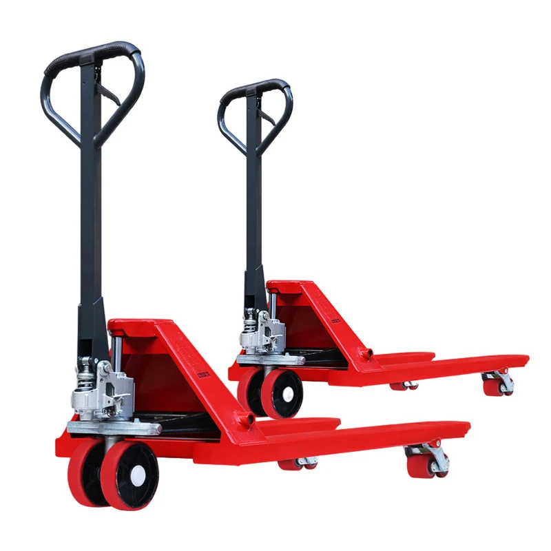 Wholesale Hand Pallet Truck 2500kg 3000 Kg Forklifts 5 Ton Manual Pallet Jack With PU/Nylon Wheels