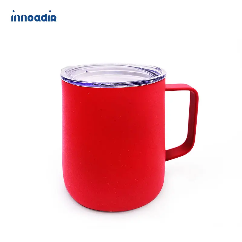 
New multi-color optional 14 oz drop-resistant hot turn Cup bilayer stainless steel cup 