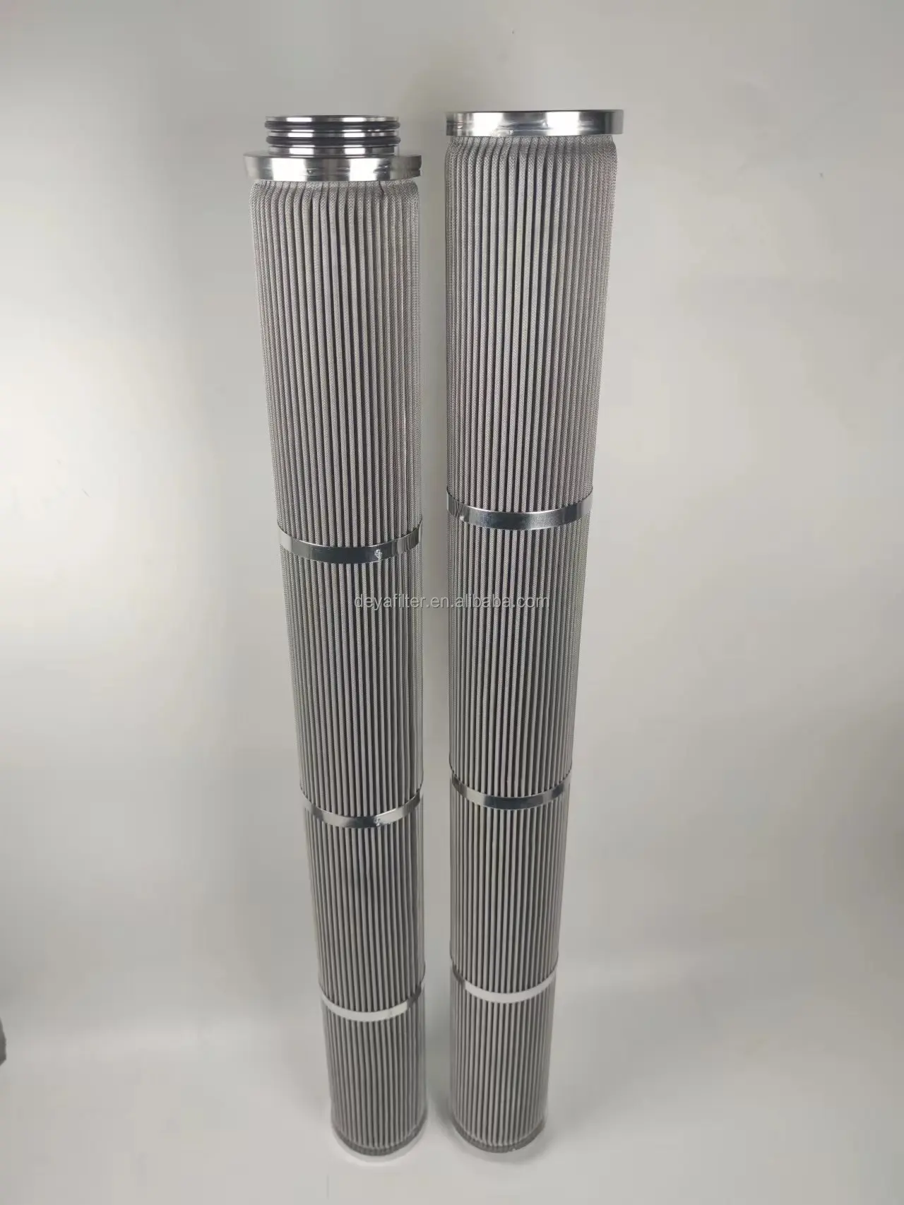 Stainless Steel Metal Mesh Wave Folding Melt Filter Element for Recycled Plastic PE