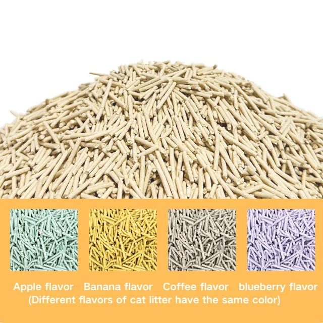 Eco-friendly Clumping Super Absorbent Low Dust Antibacterial Odor Control Biodegradable 100% Natural Soy Tofu Cat Litter