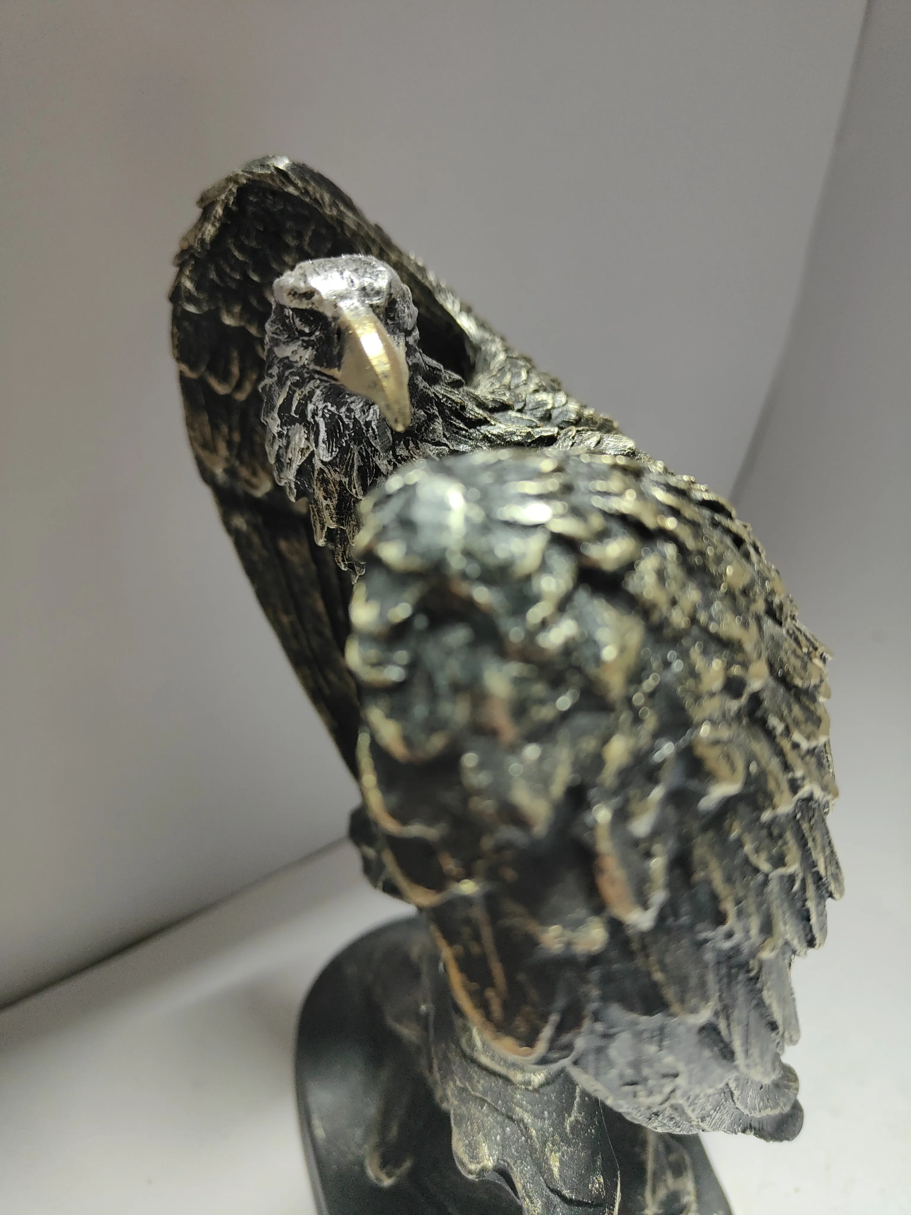 Customizable 3D Realistic Eagle Statue Resin Sculpture, Perfect Gift Statue,all Animal Customization Tables and Cabinets Display