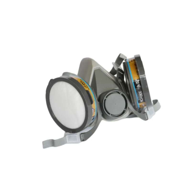 Anti-Virus Fully Full Silicone Mask Enclosed Dust-Proof Pesticide Spray Paint Chemical Gas Protection Mouth Nose