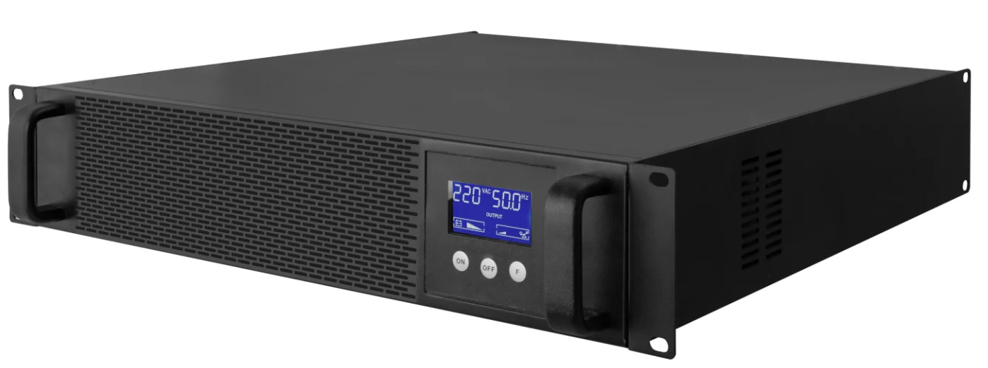 Однофазный 230 В 50 Гц UPS 3 кВА 2.7KW сертификация качества с внутренней батареей 72VDC