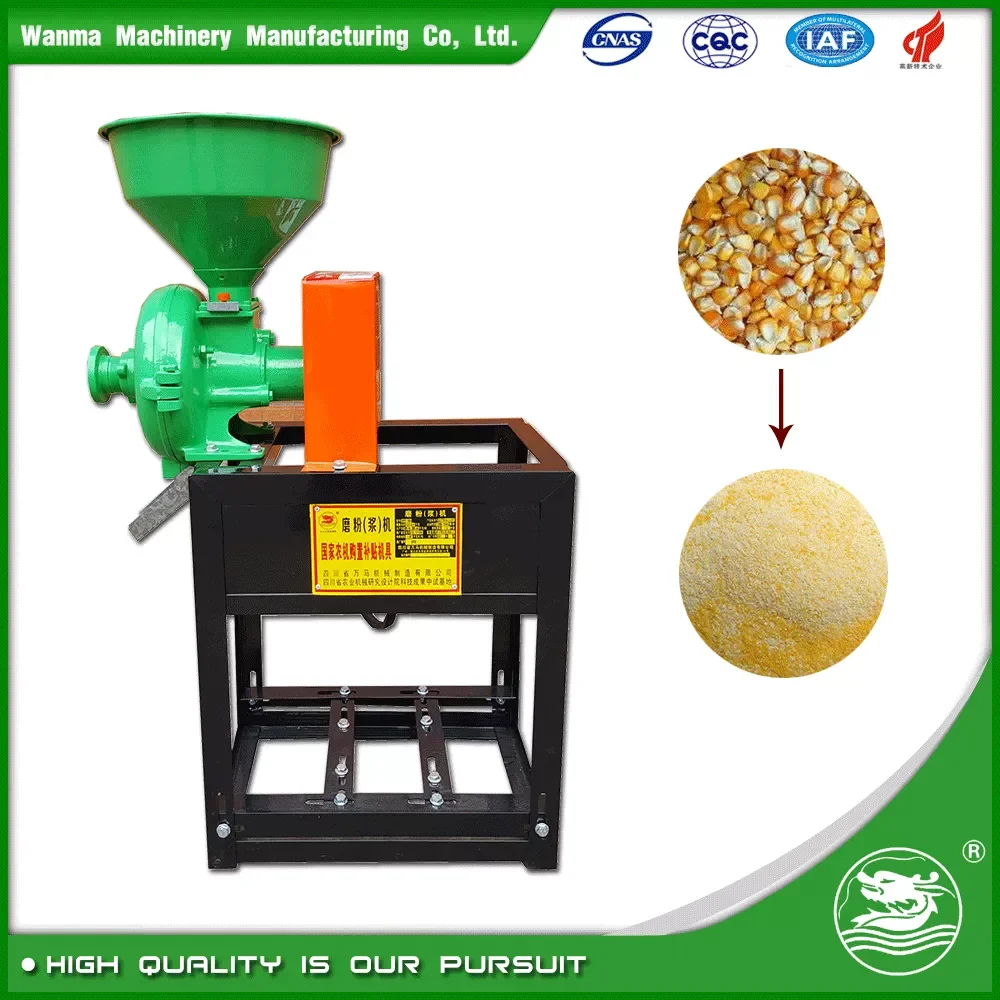 Price Of 6FP180 Turmeric Grinding and Refining Corn Flour Mill