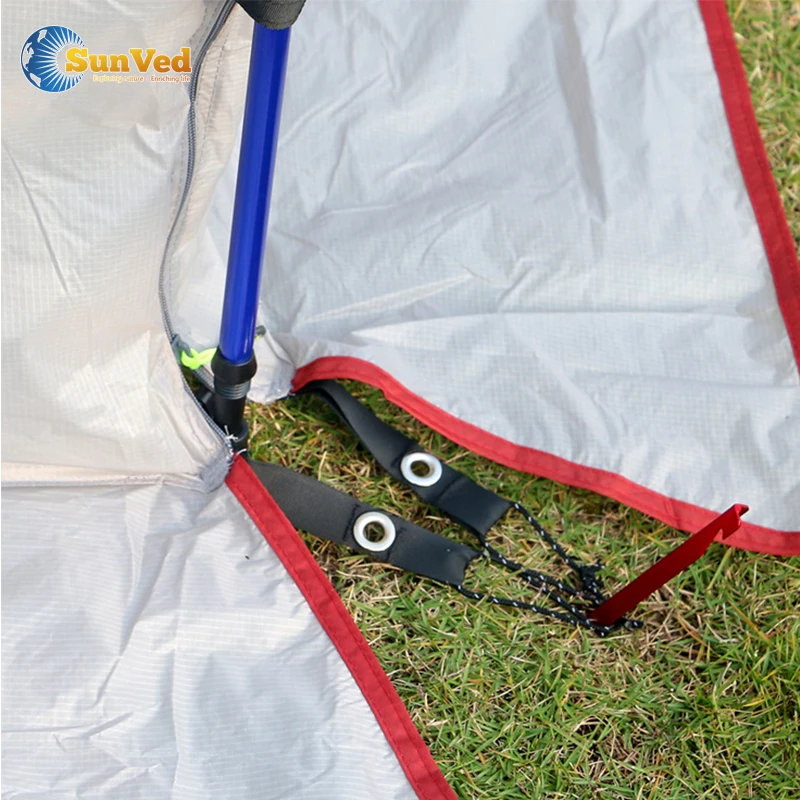 SunVed Special Offer  5-8 Person Outdoor Pole Tent  Camping Waterproof Roof Tent