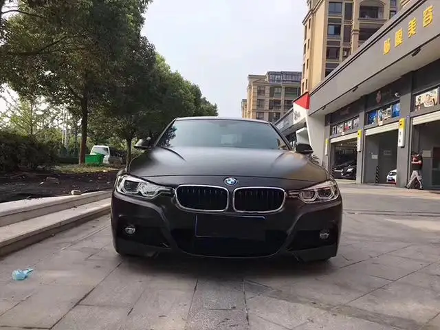 Matte Black Car Warp Vinyl Self Adhesive Vinyl Protective Film for Car Body Sticker