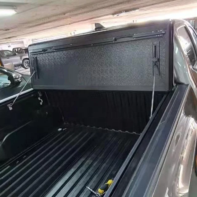 kv8801 hard tri fold truck pickup bed cover capota de picape for 2012-2016 ford ranger xlt