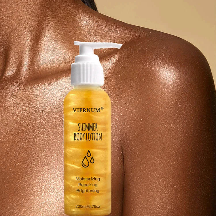 skincare sodium hyaluronate soothing and moisturizing body lotion 200ml mica shimmer body lotion