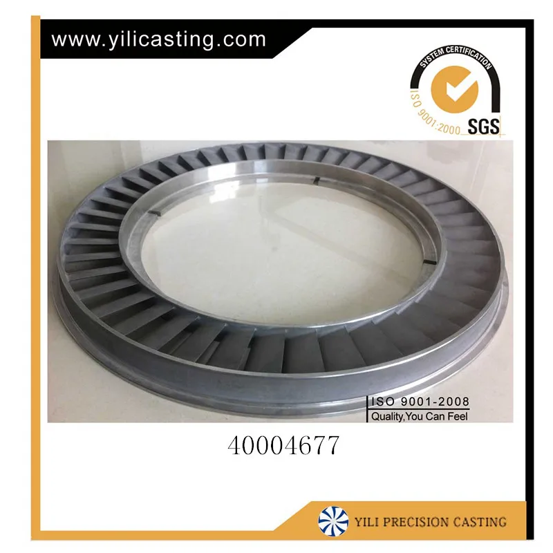 Superalloy nozzle ring used for turbocharger of yanmar marine diesel engine parts