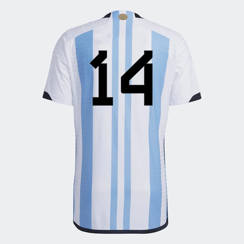 3 Star National Team No. 10 Jersey Player Version Soccer Jersey Home Football Shirt Match Football Uniform Custom Number Name