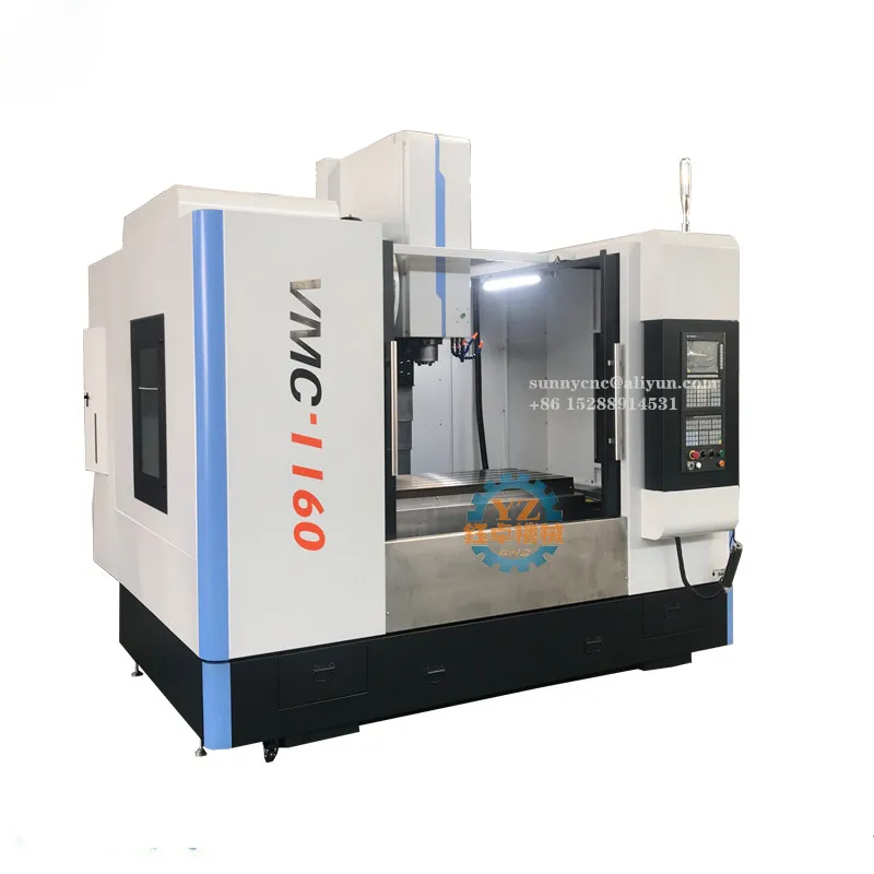 VMC1160 CNC machining center 3 axis 4 axis 5 axis CNC vertical milling machine