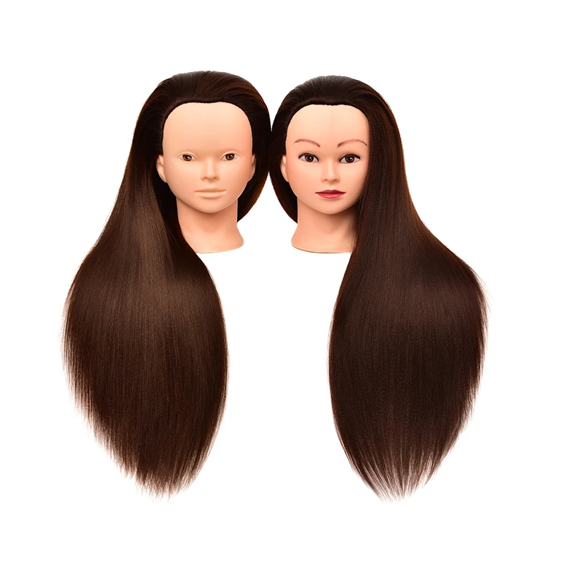 Black Dummy Head Model Mannequin Wig Display Human Hair Mannequin Head