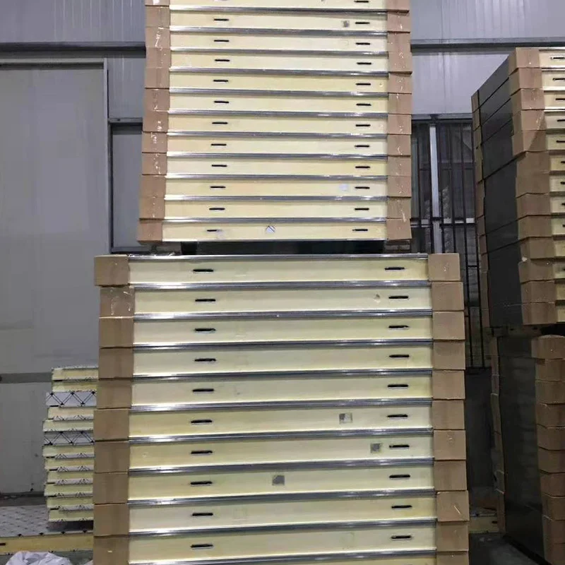 Sandwich Panel Roof Sheet Insulated Sandwich Panel for Walk in Freezer Cold Storage Wall Roof Panel