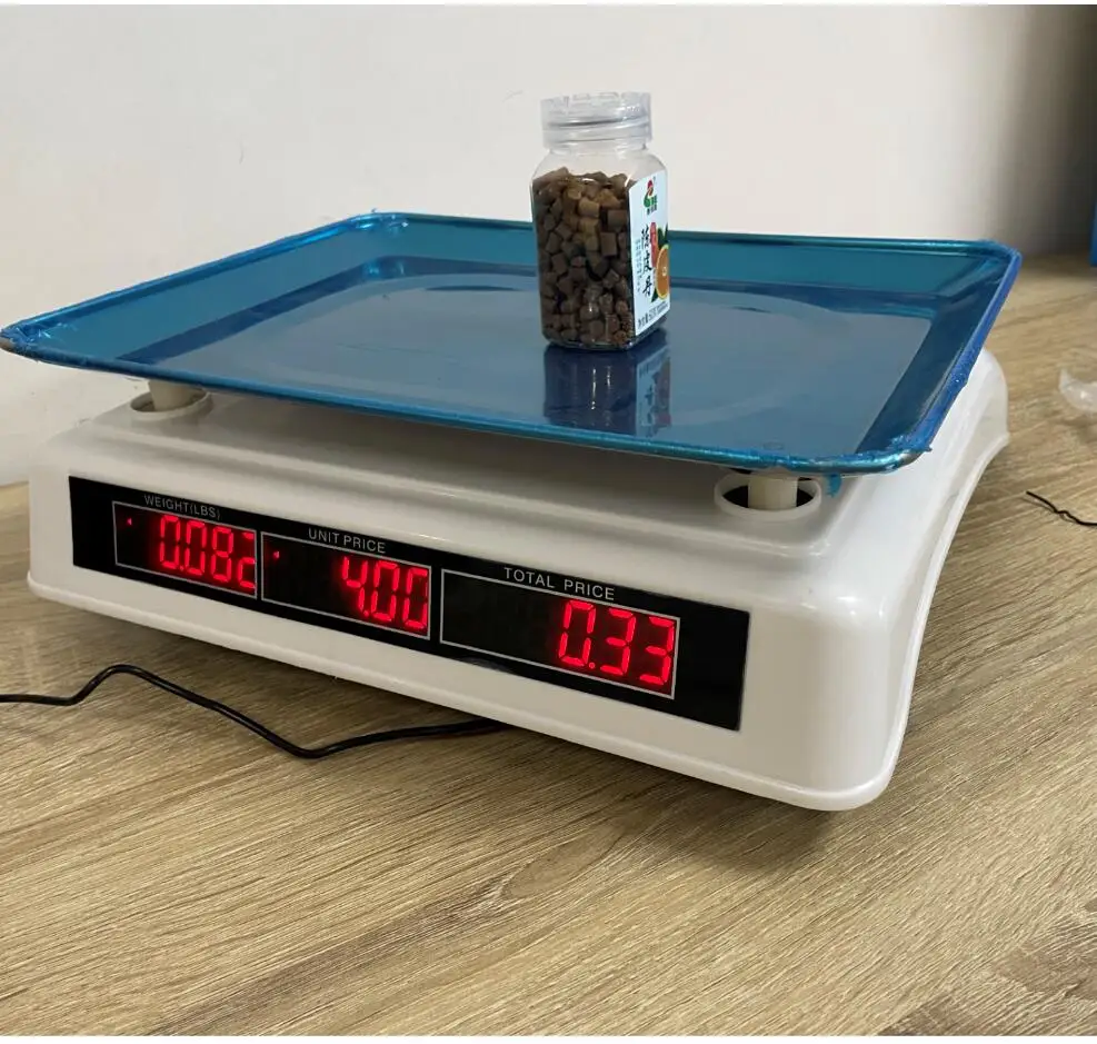 40KG/5G Digital Electronic Vegetable Price Weighing Machine Computing Scale for retail
