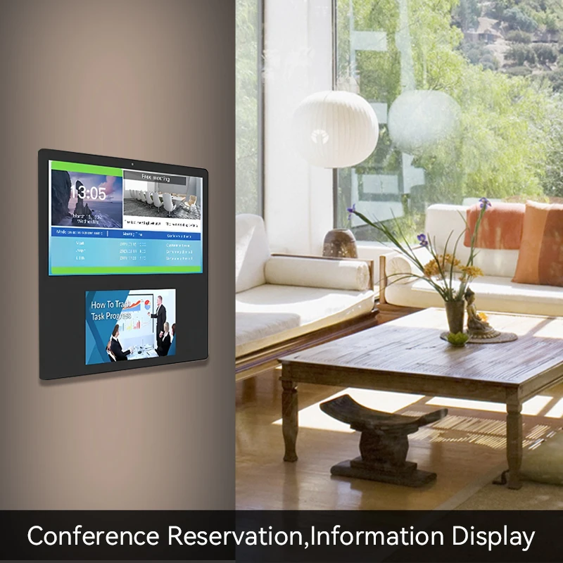 Smart home wall mount 10.1 inch RK3566 vesa Touch screen poe mountable android 11 tablet with wifi rj45 ethernet port