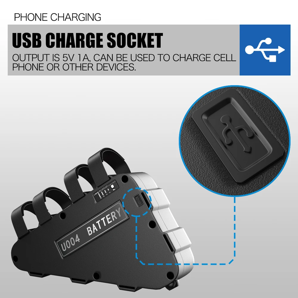 Waterproof 36V 15Ah Electric Bicycle Battery  Lithium Ion AKKU E Bike Battery Pack Rechargeable batteries