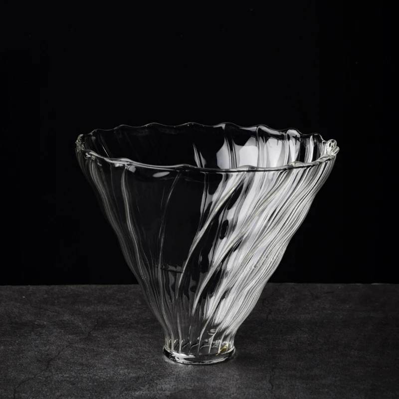 Reusable Durable Glass Coffee Filter Funnel