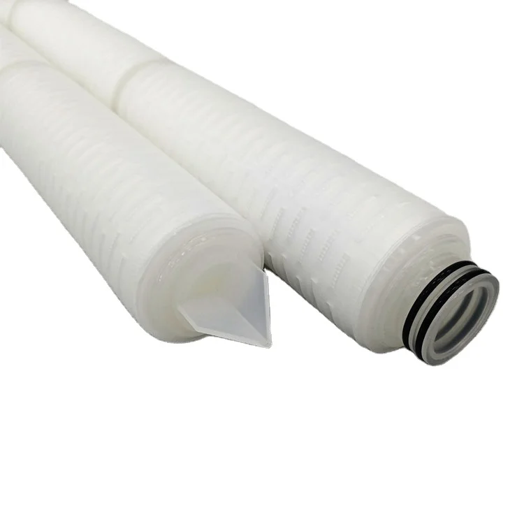 2024 Microporous Folded Water Filter 0.5-200 Micron Membrane pp Pleated Cartridge