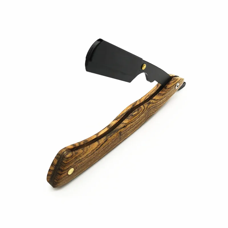 professional no disposable safety razor set double supplies straight shaving razors