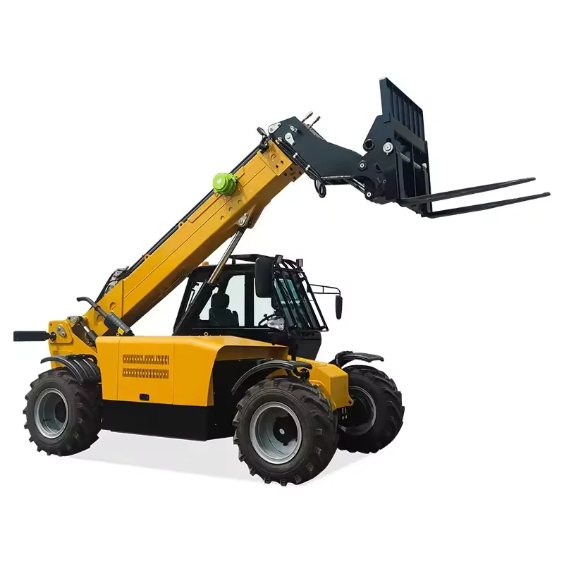 Telescopic Forklift Diesel Weichai 103kw Motor 3 ton 4 ton Chinese Compact boom handler mini telehandler