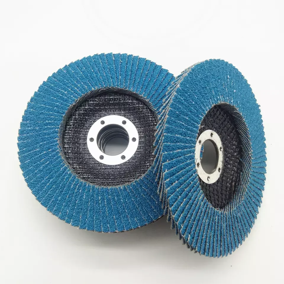 Good Quality 4inch flap disc with Zirconia Aluminium for Metal High Hardness