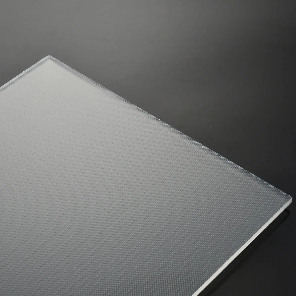 Factory Directly Sale clear Laser Dotting PMMA Acrylic Light Guide Panel