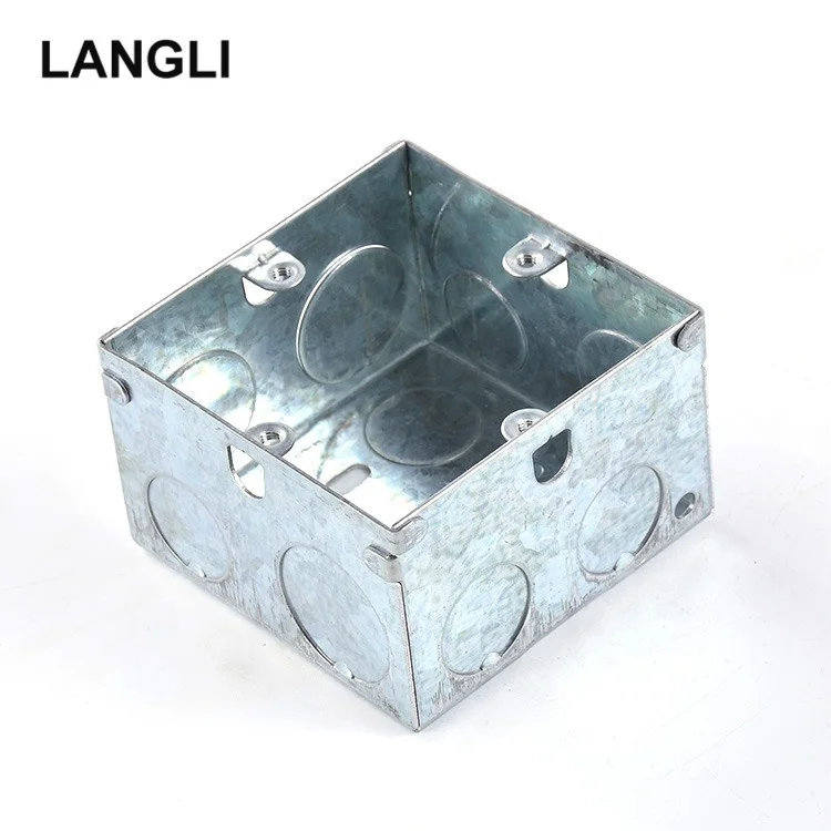 Оптовая продажа с завода, Электрический металлический ящик 86x86/стальной ящик/железный ящик